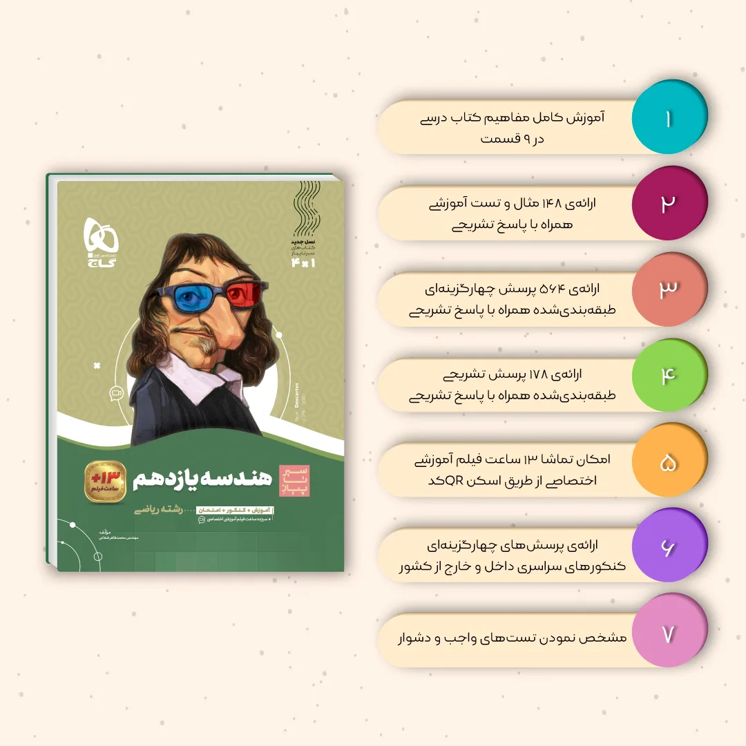 هندسه یازدهم ریاضی سری سیر تا پیاز گاج