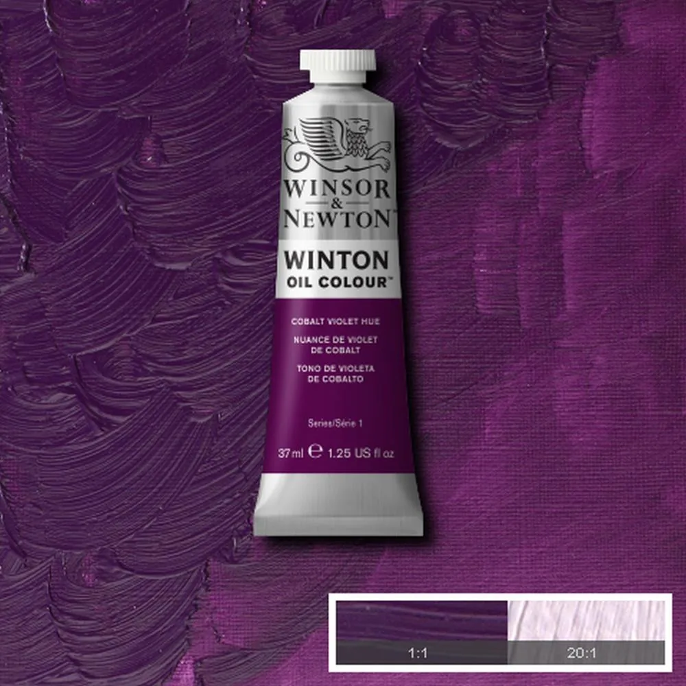 رنگ روغن وینزور اند نیوتون سری وینتون cobalt violet hue کد 194 37ml