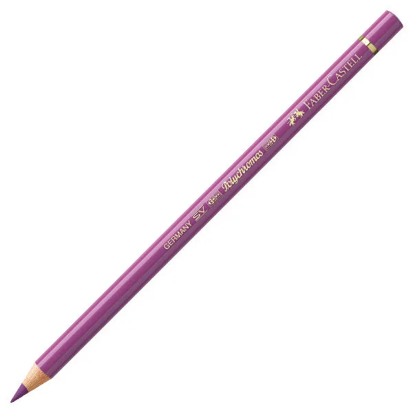 مداد پلی کروم فابر کستل رنگ قرمز-بنفش روشن (Light red-violet) کد 135