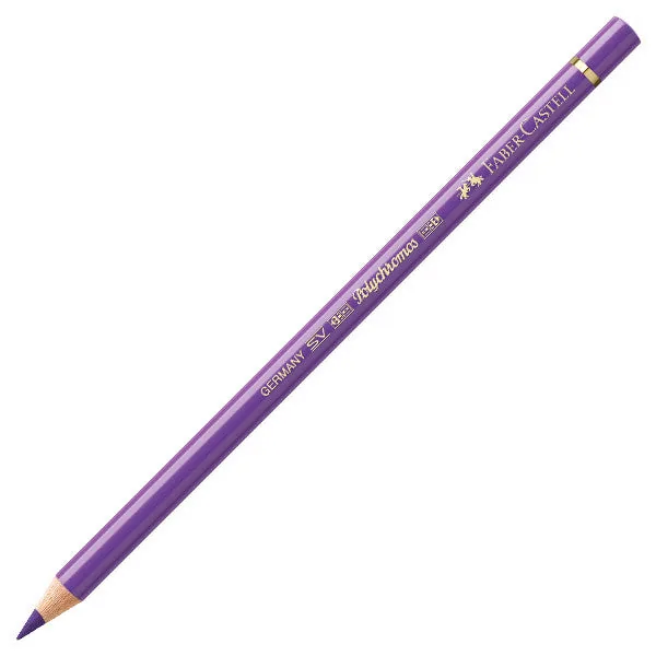 مداد پلی کروم فابر کستل رنگ بنفش (Violet) کد 138