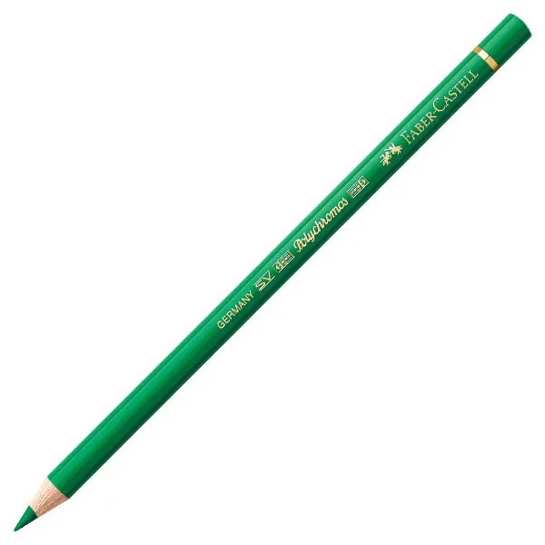 مداد پلی کروم فابر کستل رنگ سبز زمردی (Emerald green) کد 163