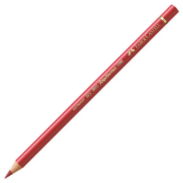 مداد پلی کروم فابر کستل رنگ قرمز پمپئی (Pompeian red) کد 191
