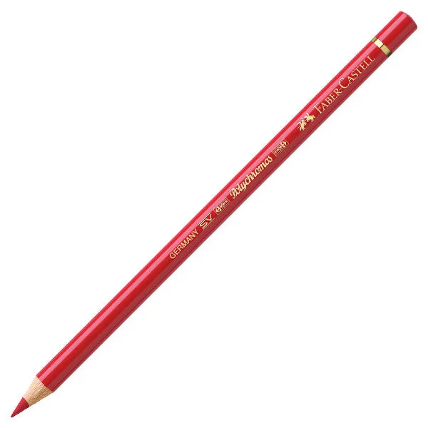 مداد پلی کروم فابر کستل رنگ قرمز عمیق (Deep red) کد 223