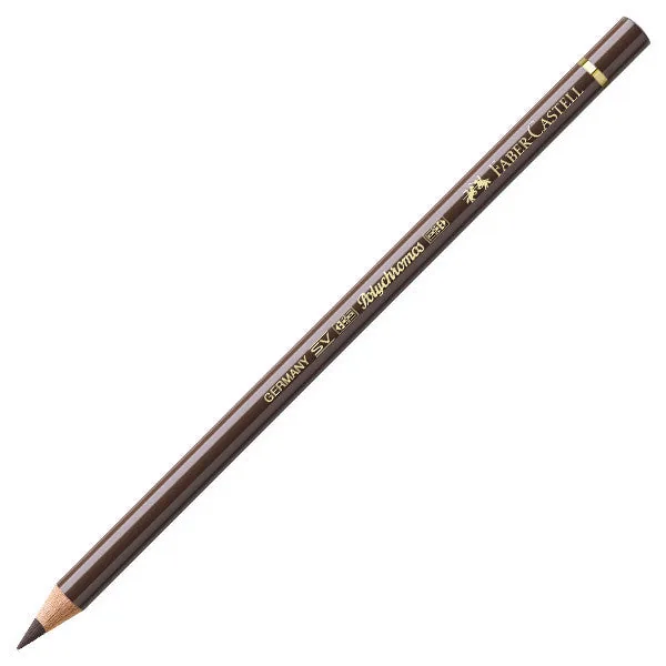 مداد پلی کروم فابر کستل رنگ آمبر سوخته/قهوه‌ای سوخته (Burnt umber) کد 280