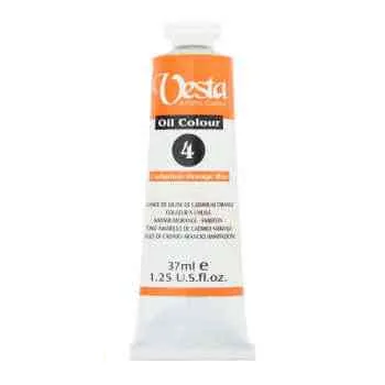 رنگ روغن 37 میل وستا رنگ نارنجی کادمیوم Cadmium Orange Hue 4