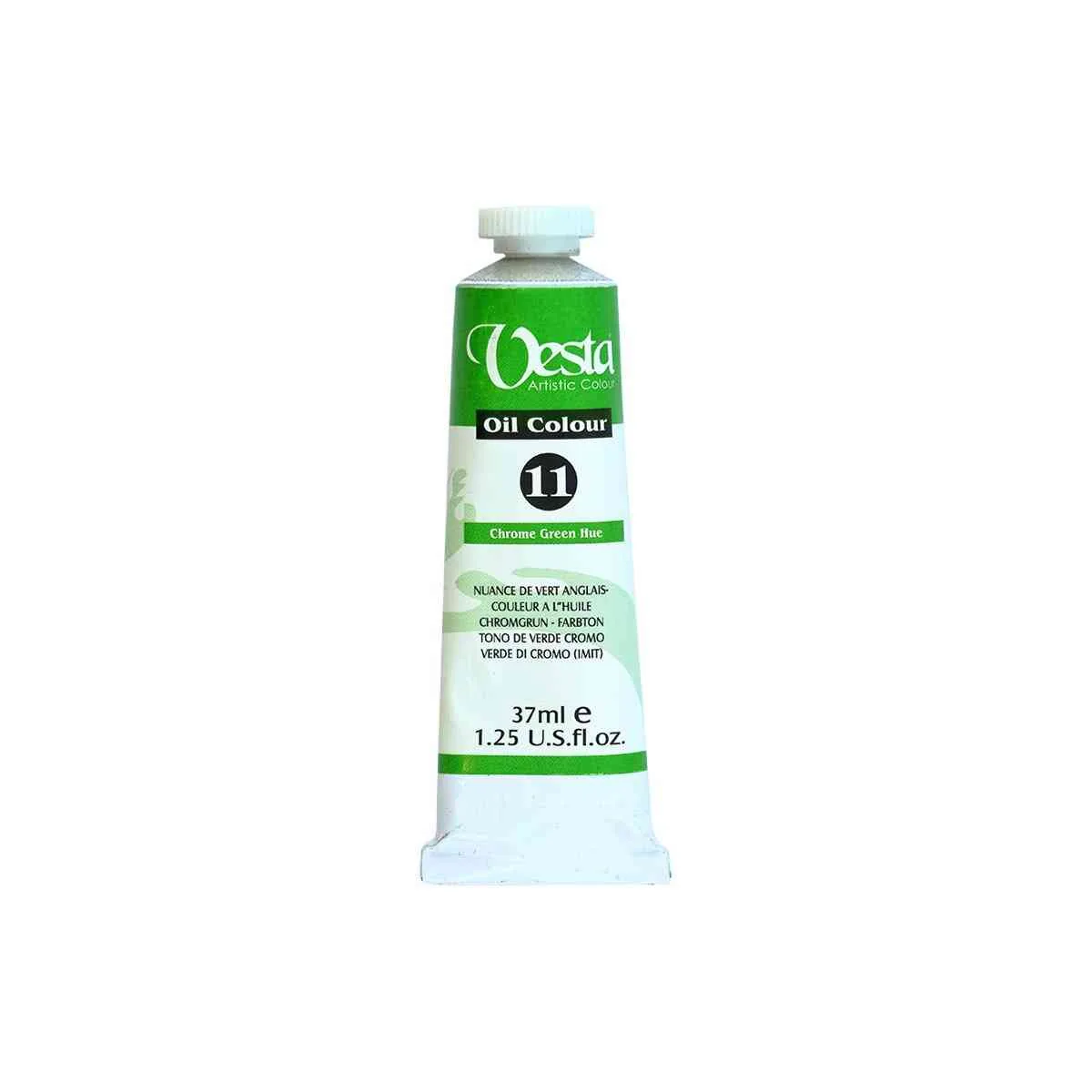 رنگ روغن 37 میل وستا رنگ سبز کروم Chrome Green Hue 11