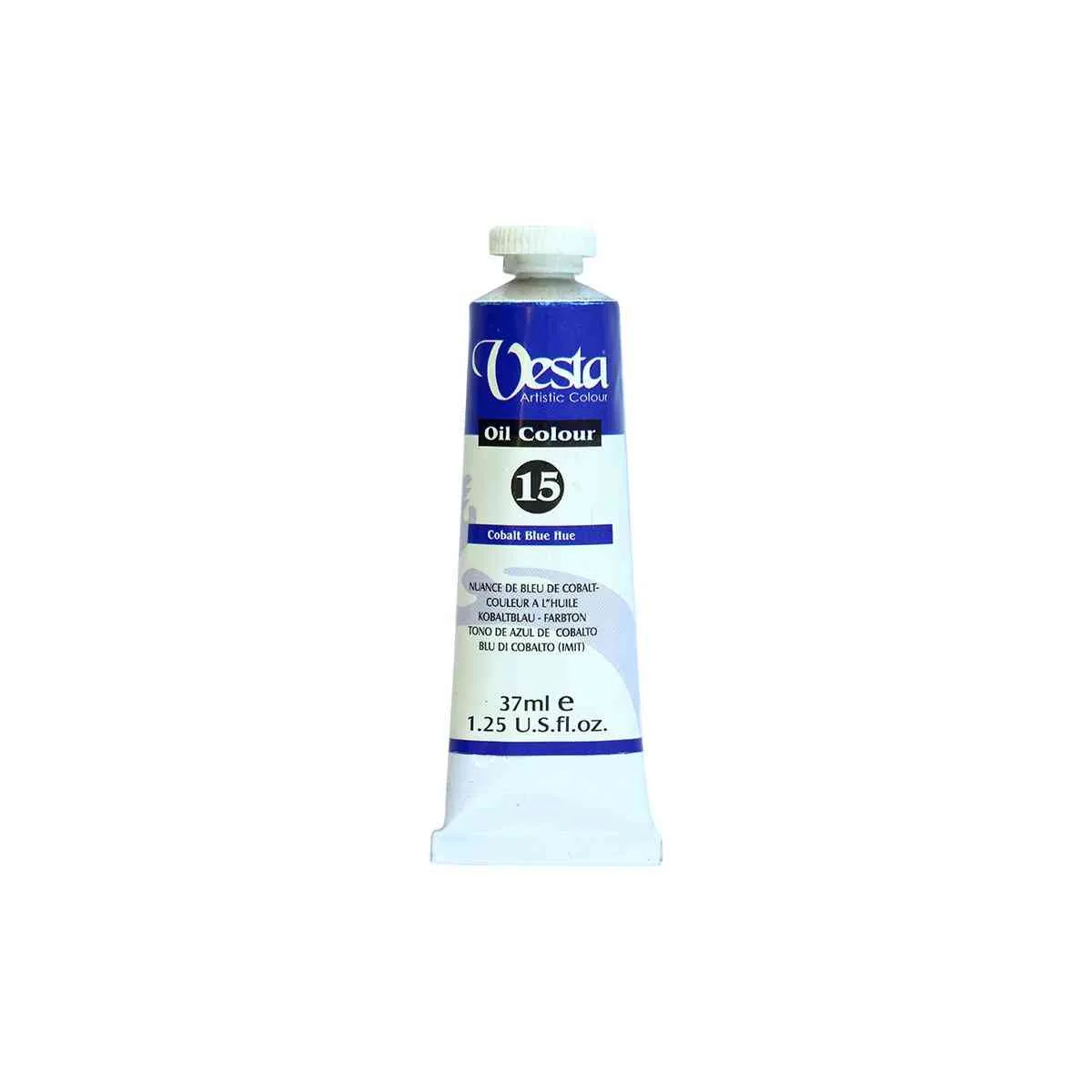 رنگ روغن 37 میل وستا رنگ آبی کبالت Cobalt Blue Hue 15