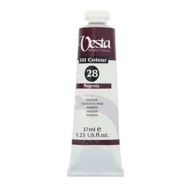 رنگ روغن 37 میل وستا رنگ ماژنتا Magenta 28