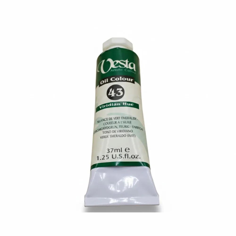 رنگ روغن 37 میل وستا رنگ سبز ویریدیان Viridian Hue 43