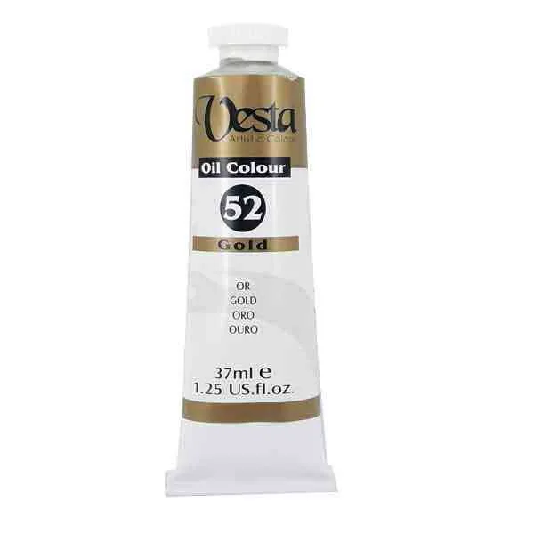 رنگ روغن 37 میل وستا رنگ طلایی Gold 52