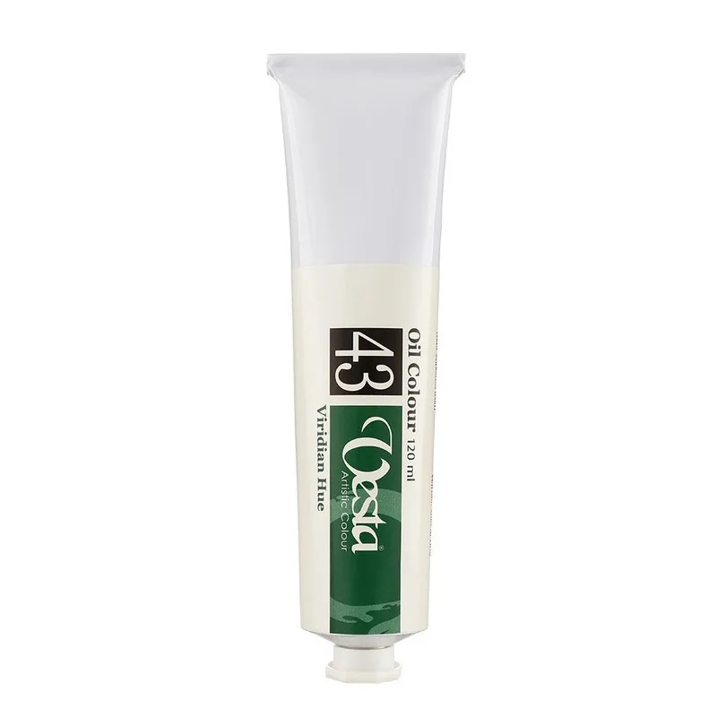 رنگ روغن 120 میل وستا رنگ سبز ویریدین Viridian Hue 43