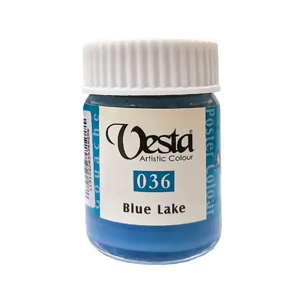 گواش 30 میل وستا رنگ آبی دریاچه Blue Lake کد 036