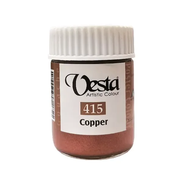 گواش 30 میل وستا رنگ مسی Copper کد 415