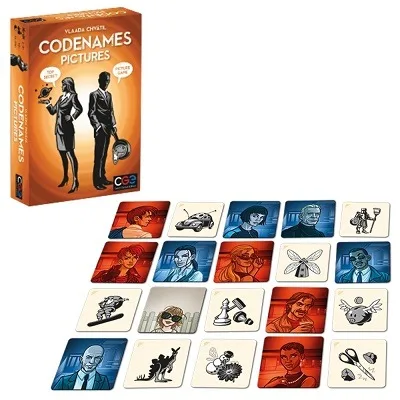 بازی فکری کُدنِیمز: پیکچِرز (Codenames:picture) — تصویر 2
