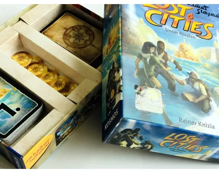 بازی کارتی شهرهای گم شده: رقبا (LOst cities: Rivals) — تصویر 3
