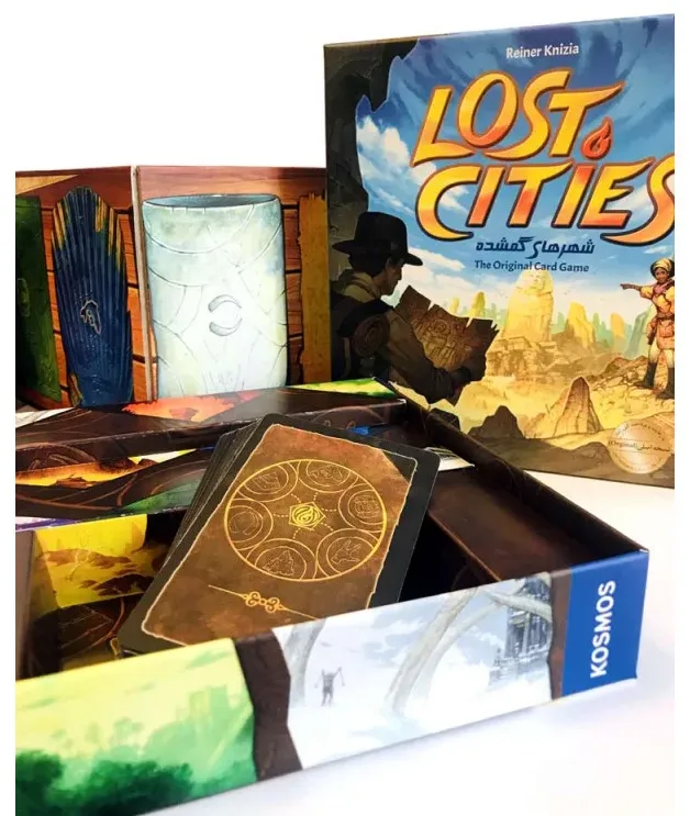 بازی کارتی شهرهای گمشده (Lost cities) — تصویر 3