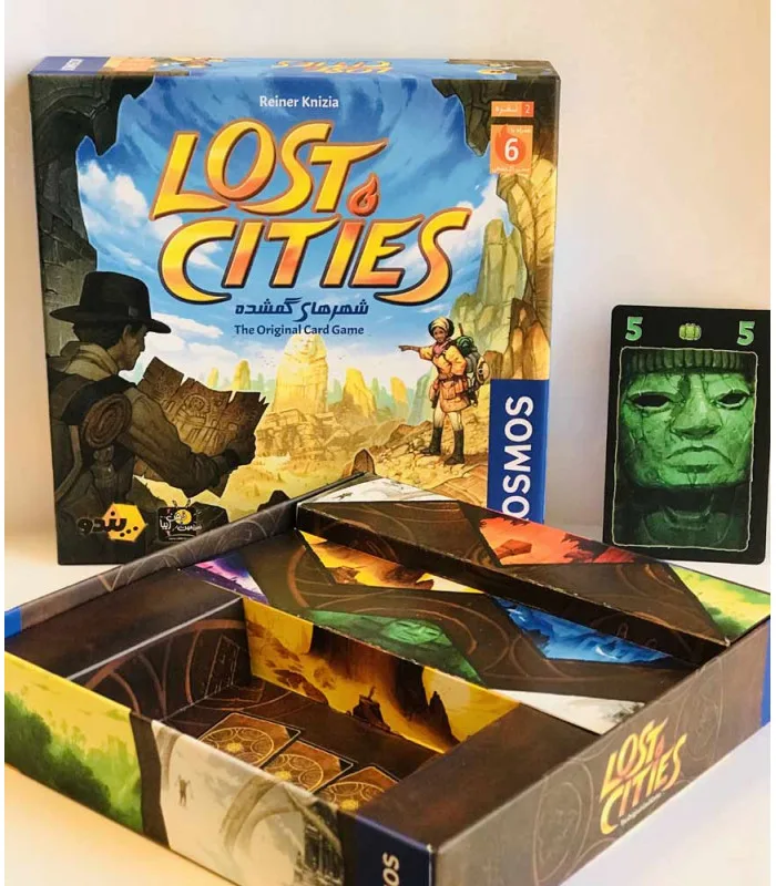 بازی کارتی شهرهای گمشده (Lost cities) — تصویر 4