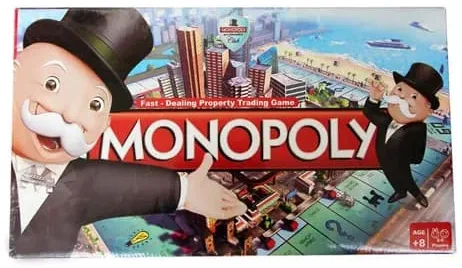 بازی فکری مونوپولی اصلی و سایز بزرگ(صادراتی) فکرآوران Monopoly — تصویر 3