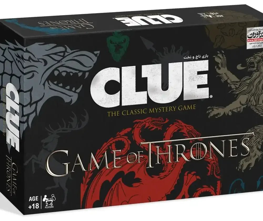 بازی کلو گیم آف ترونز (Clue Game of Thrones)