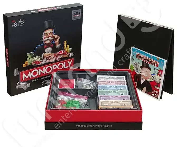 بازی مونوپولی حرفه ای فکراوران Monopoly — تصویر 2
