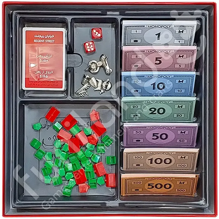 بازی مونوپولی حرفه ای فکراوران Monopoly — تصویر 3