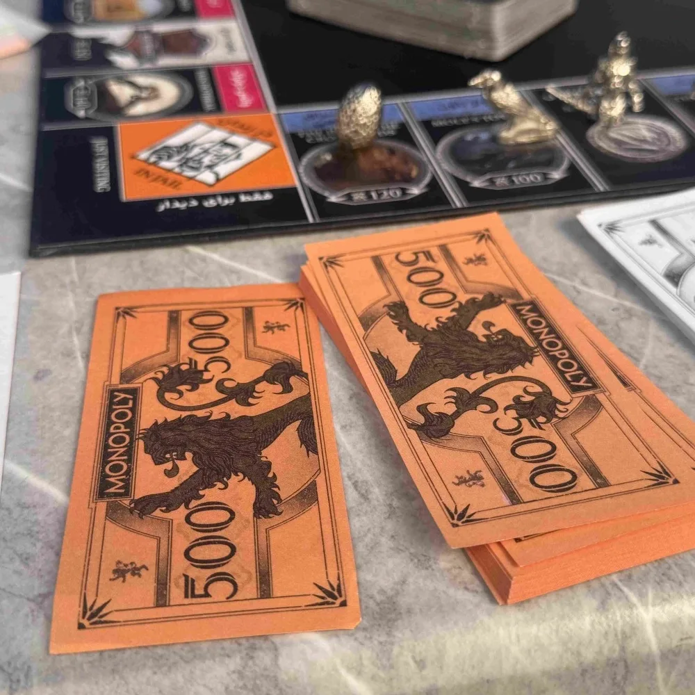 بازی مونوپولی تاج و تخت monopoly game of thrones — تصویر 4