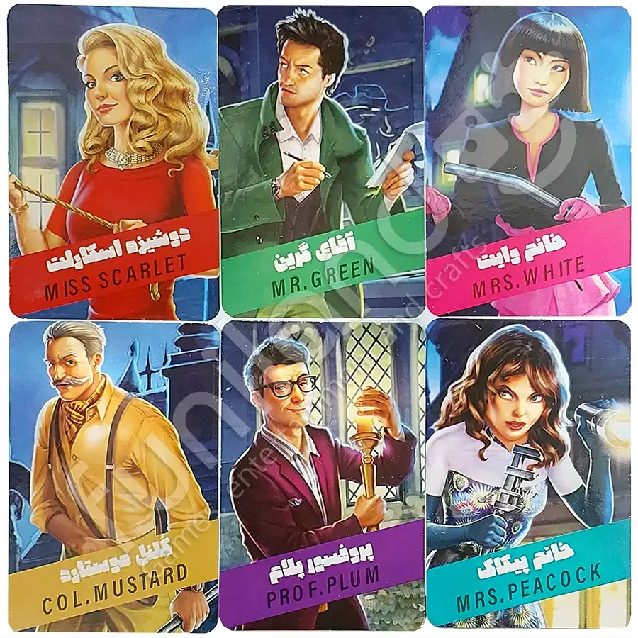 در جستجوی سرنخ فکرآوران Cluedo — تصویر 3
