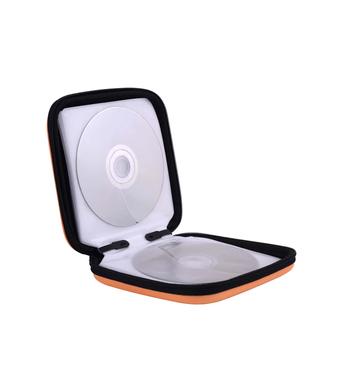 آلبوم کیفی نگهدارنده CD/DVD/Blue - ray 24 عددی - پارچه ای زیپ دار پاپکو