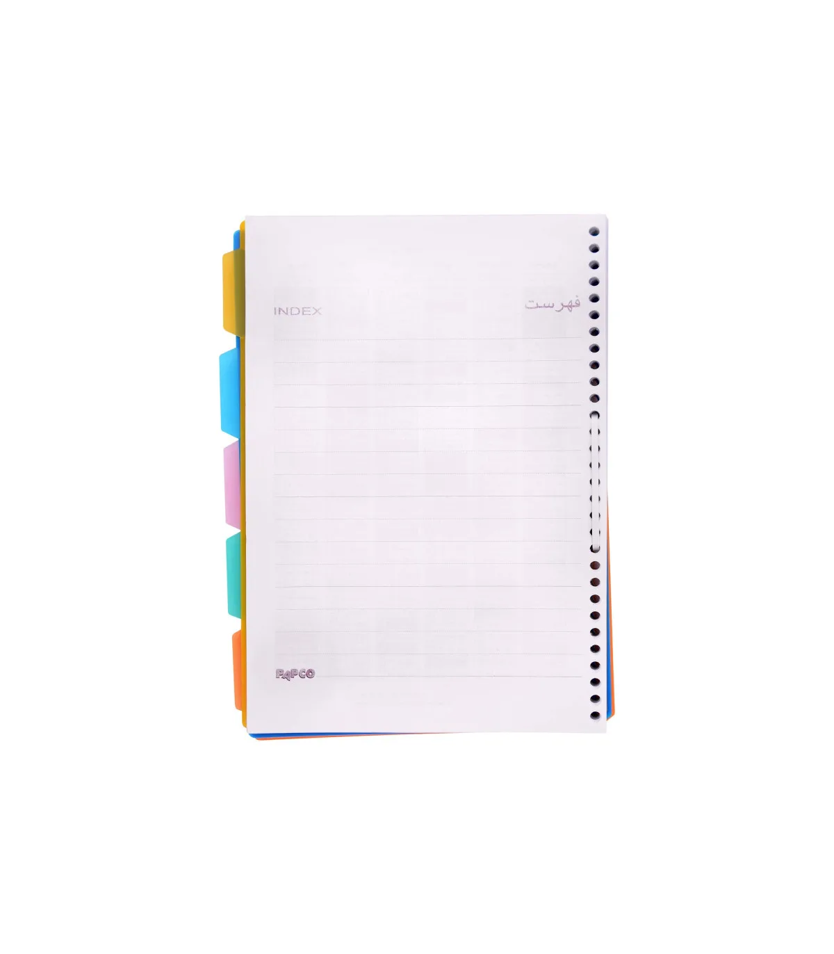اوراق یک خط دفتر مدیران 100 برگ 22/6 × 29/7 cm سفید پاپکو