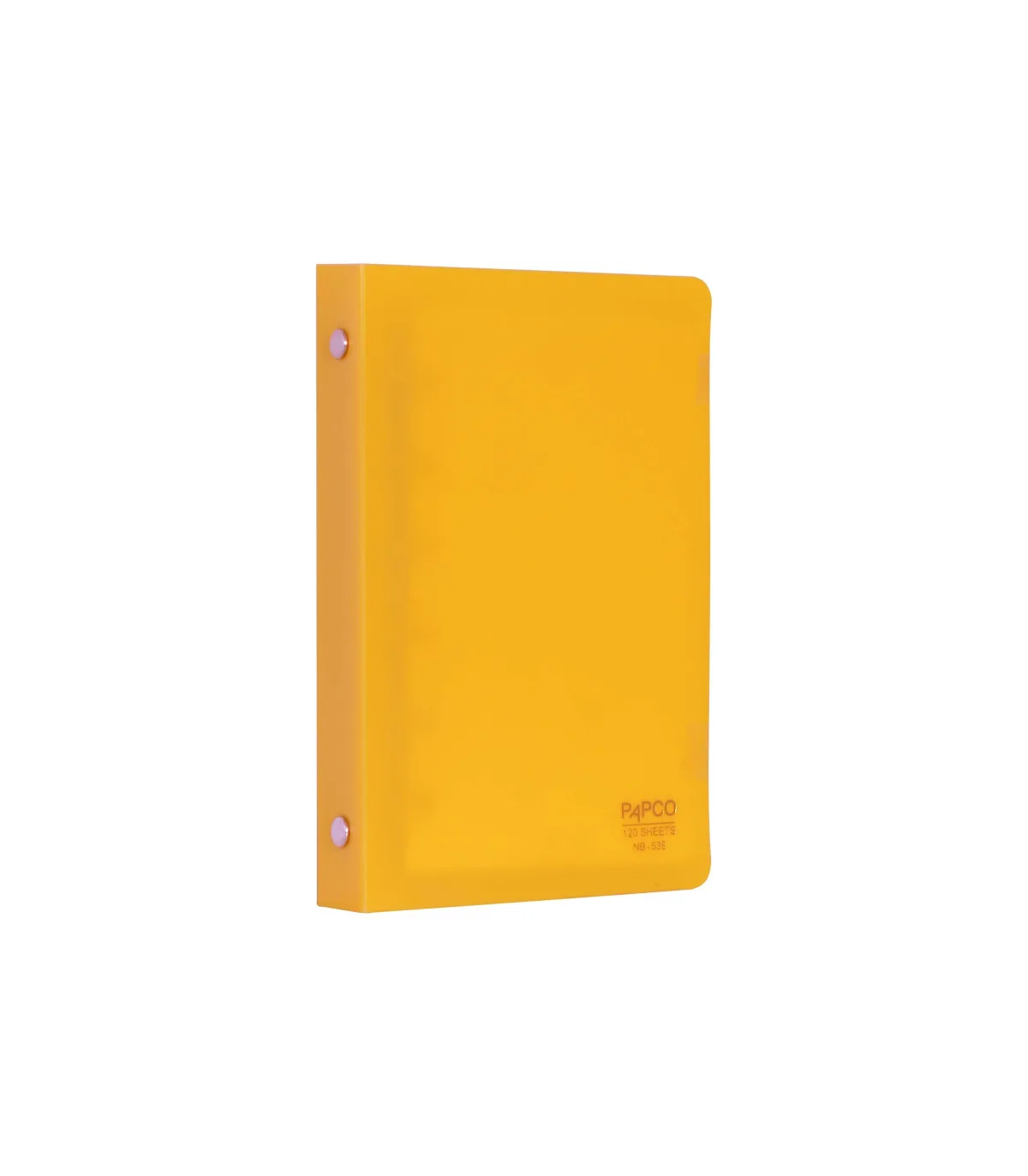 دفتر یادداشت یک خط جلد PP قفل دار 120 برگ - 14/5 × 9/8 cm الوان پاپکو