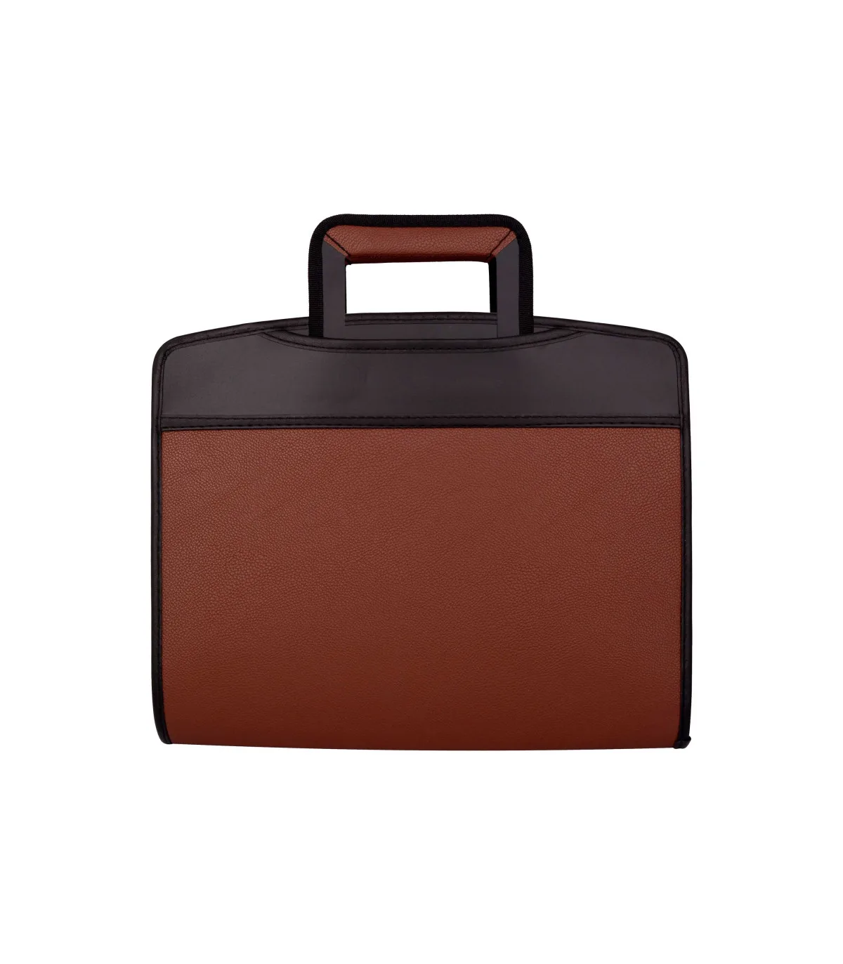 کیف اجلاس زیپی 02 زیپ دار با دسته آسانسوری - A4 پاپکو