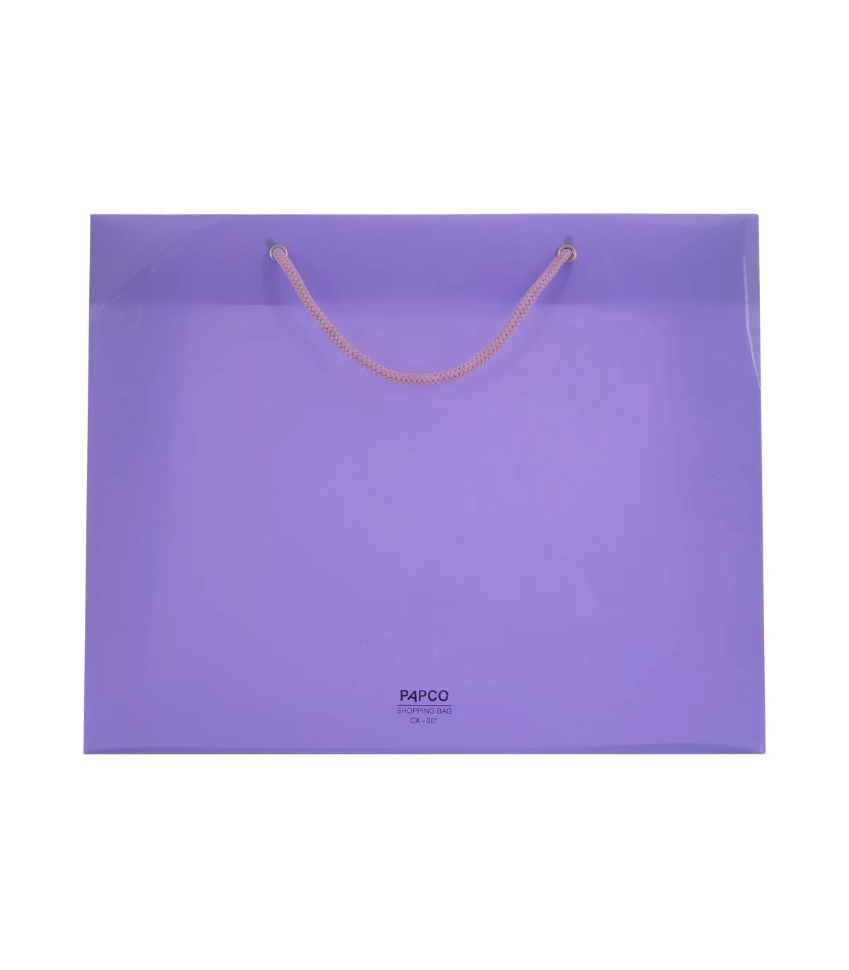 ساک دستی PP متوسط افقی – 26 × 33 cm عطف 10 پاپکو