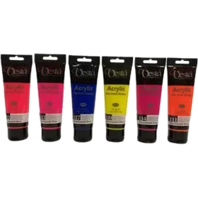 رنگ آکریلیک فلورسنت 75ml وستا