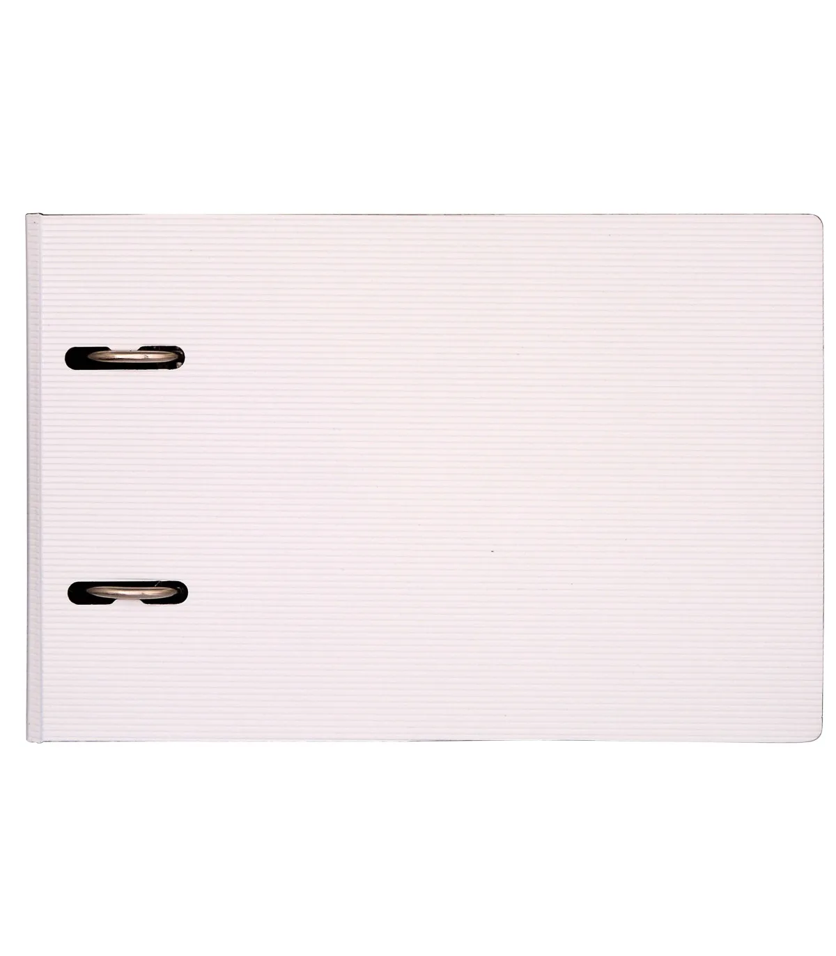 زونکن PP متالیک نیمه - عطف 7.5 cm – B5 سفید پاپکو