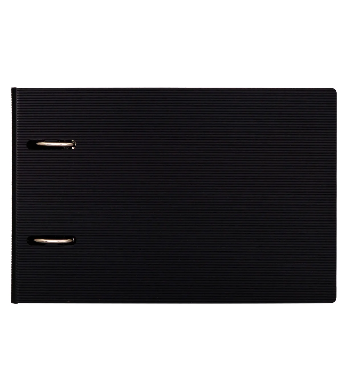 زونکن PP متالیک نیمه - عطف 7.5 cm – B5 مشکی پاپکو