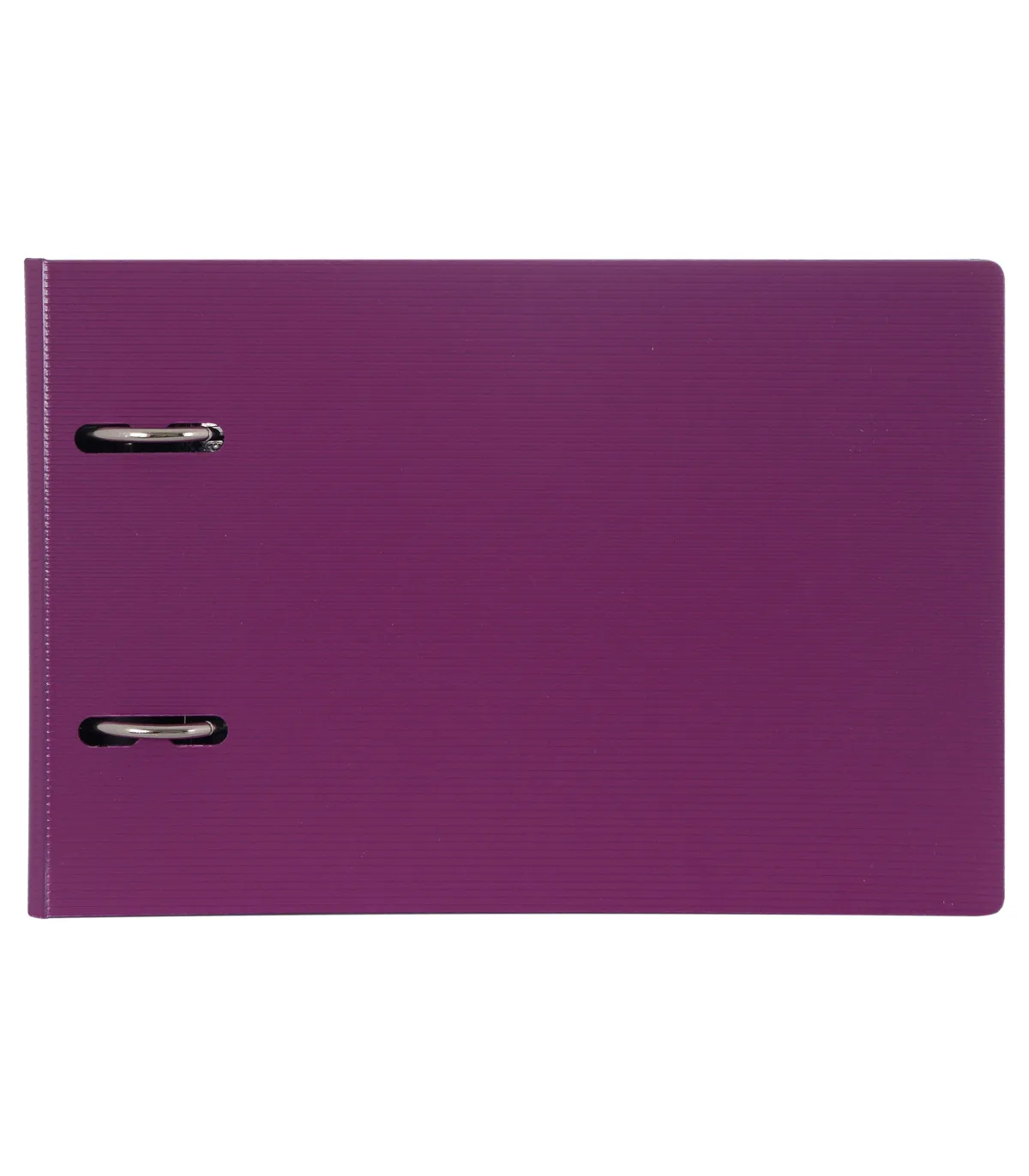 زونکن PP متالیک نیمه - عطف 7.5 cm – B5 بنفش پاپکو