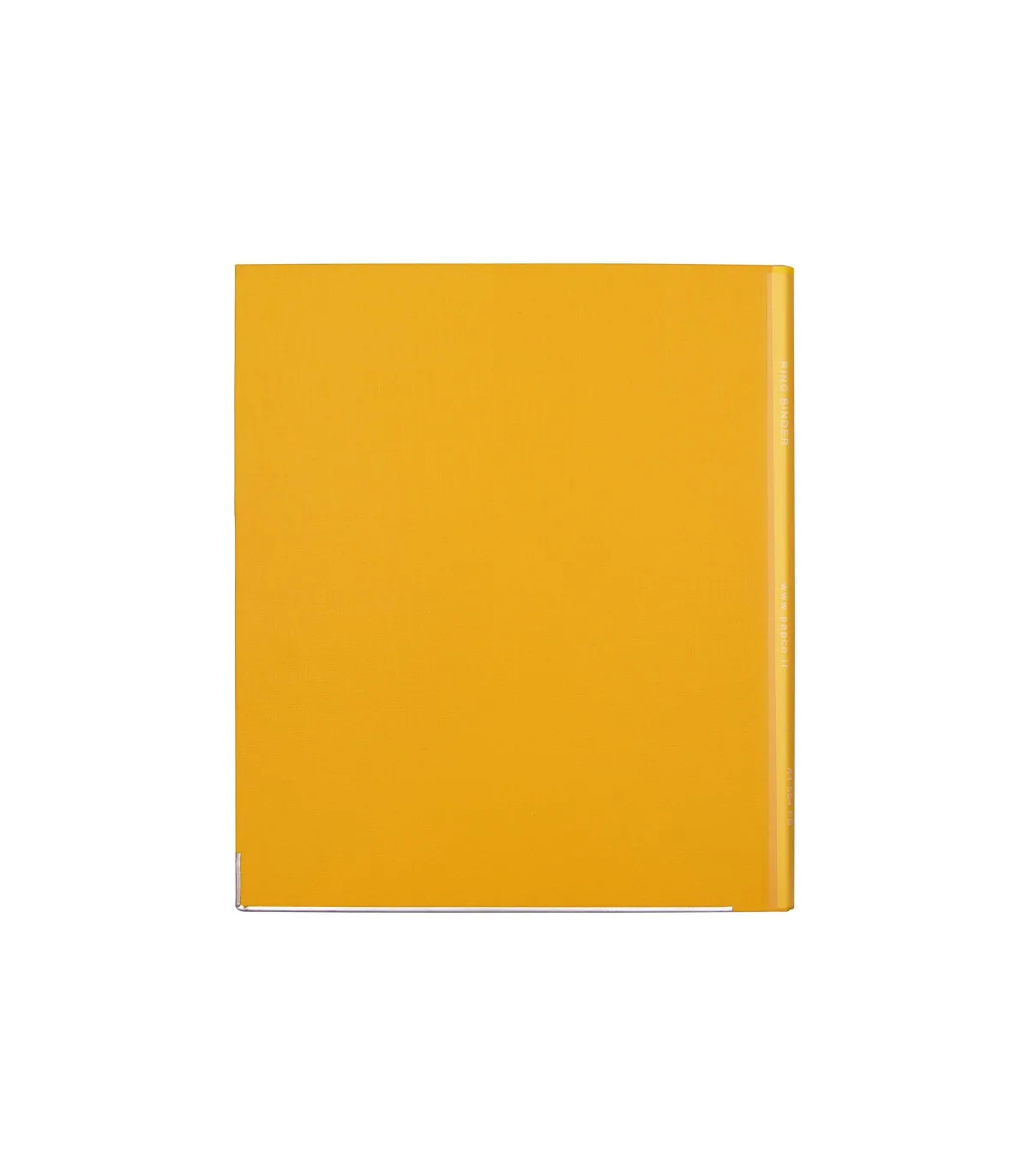 کلاسور مقوایی 2 حلقه – A4 زرد پاپکو