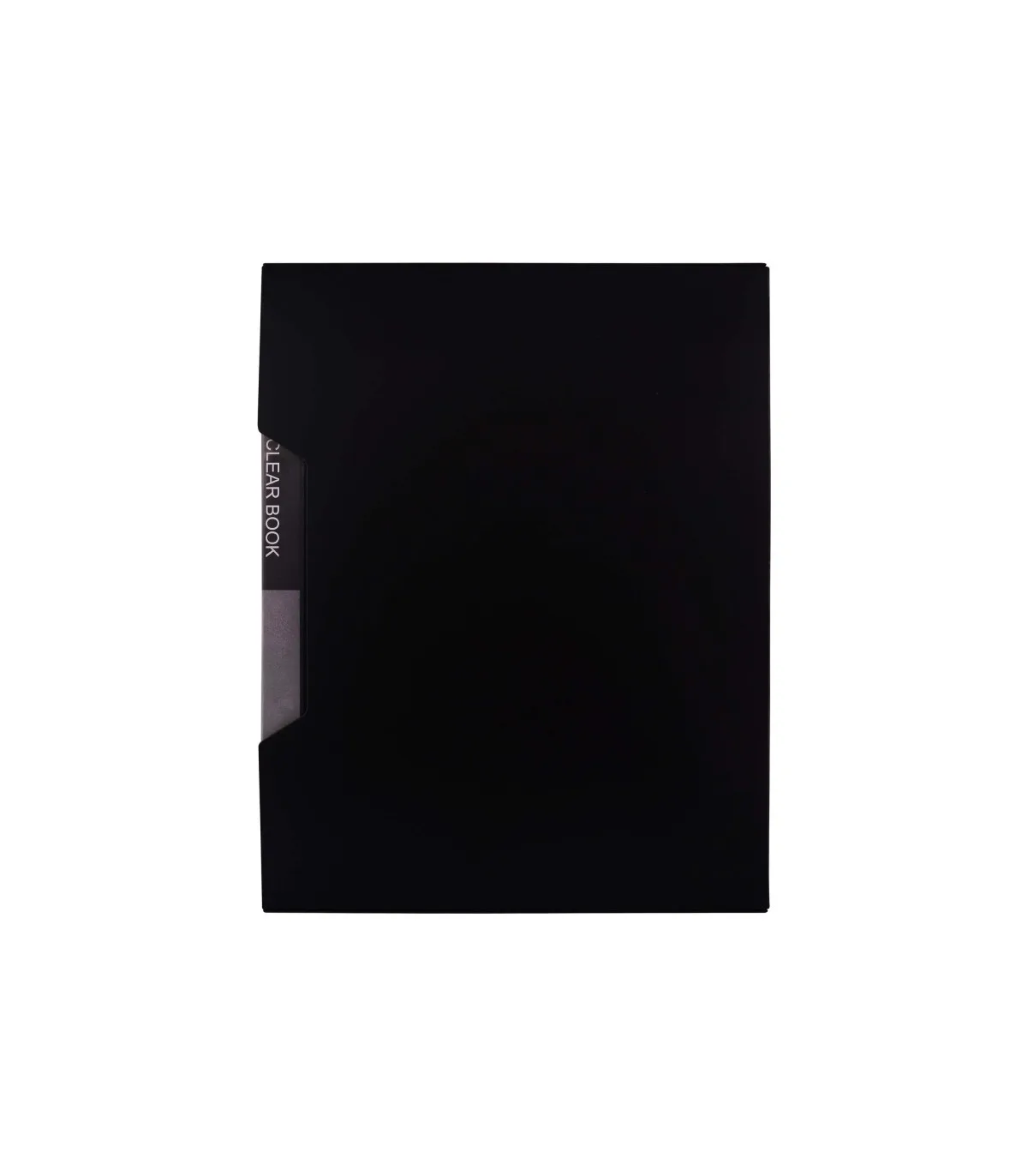 کلیربوک PP قابدار مات - 60 فایل - A4 مشکی پاپکو