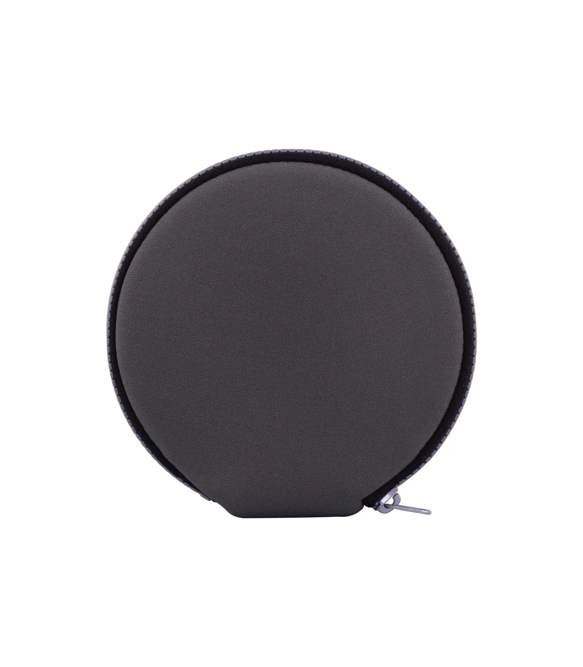 آلبوم کیفی نگهدارنده CD/DVD/Blue - ray 12 عددی - پارچه ای زیپ دار طوسی پاپکو
