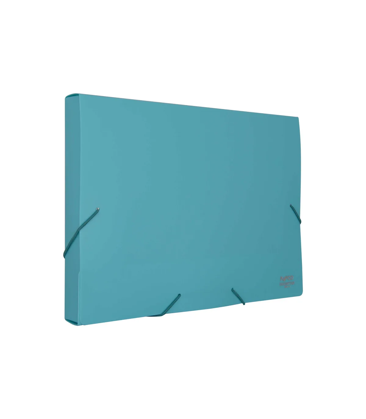 کیف مدارک PP مات کش دار - A4 فیروزه ای پاپکو