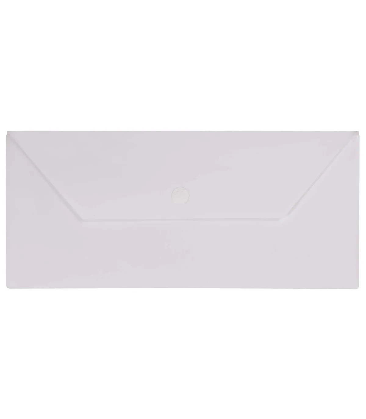 پاکت نامه دکمه دار PP بیزینس مات 10/2 × 23/5 cm سفید پاپکو