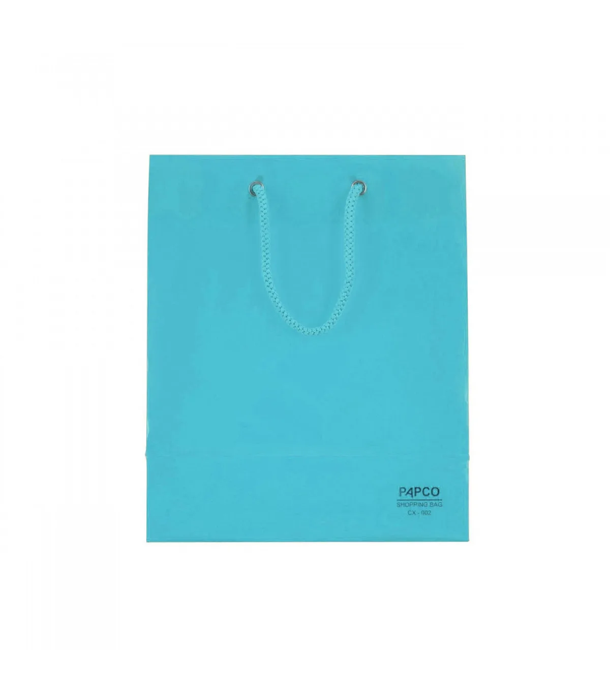 ساک دستی PP بزرگ 2 عمودی 41 × 34/5 cm فیروزه ای پاپکو