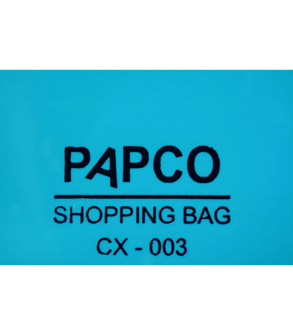ساک دستی PP متوسط افقی – 33 × 27 cm عطف 10 سفید پاپکو