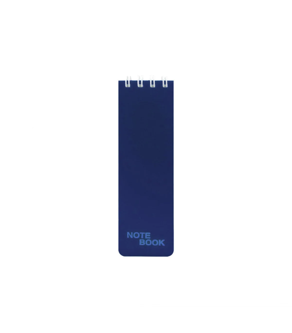 دفتر یادداشت یک خط جلد PP فنر دوبل از بالا 100 برگ – 13/2 × 4 cm سرمه ای پاپکو