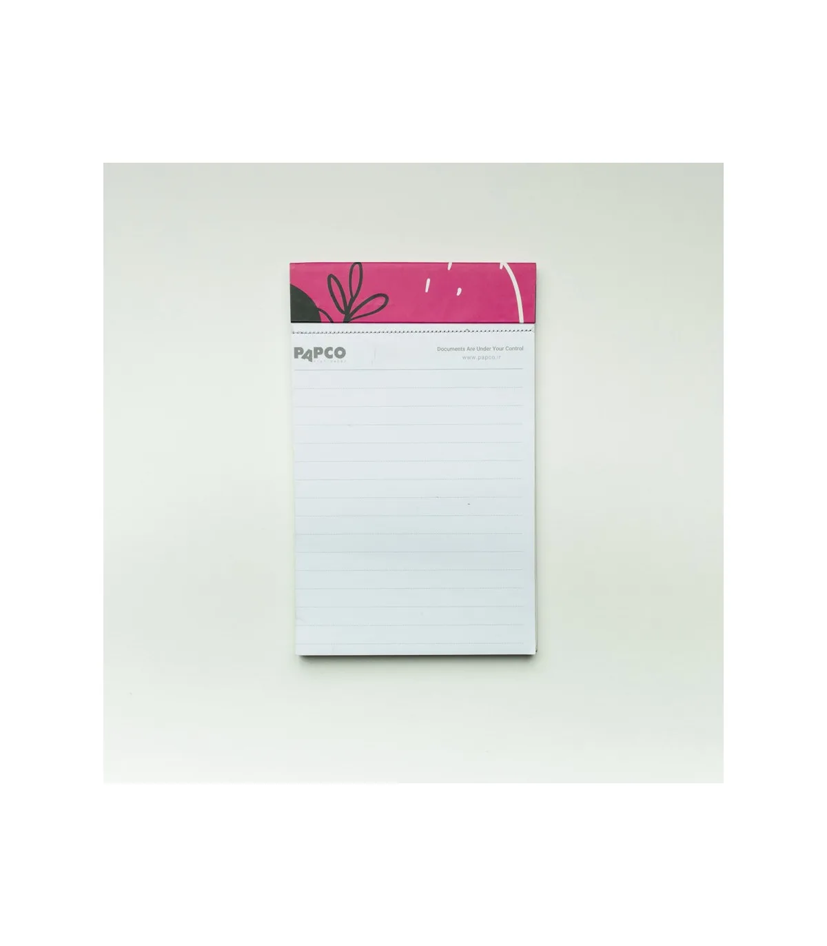 دفتر نوت پد یک خط قابل حمل پرفراژدار 100 برگ – 19 × 12 cm P2 پاپکو