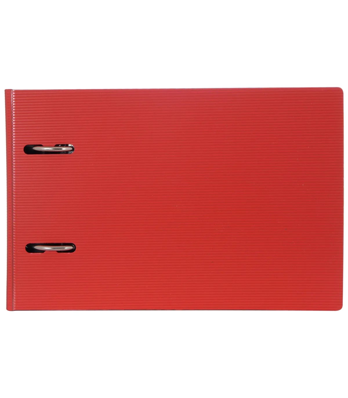 زونکن PP متالیک نیمه - عطف 7.5 cm – B5 قرمز پاپکو