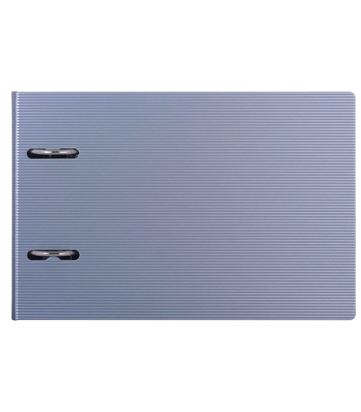 زونکن PP متالیک نیمه - عطف 7.5 cm – B5 طوسی تیره پاپکو