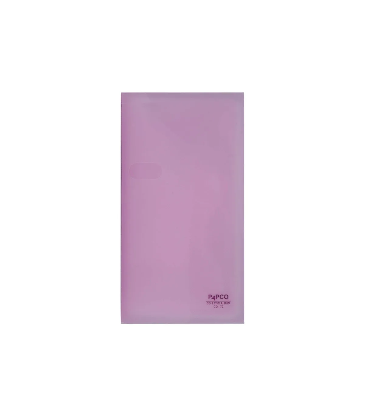 آلبوم نگهدارنده CD/DVD/Blue - ray 72 عددی - جلد PP صورتی پاپکو