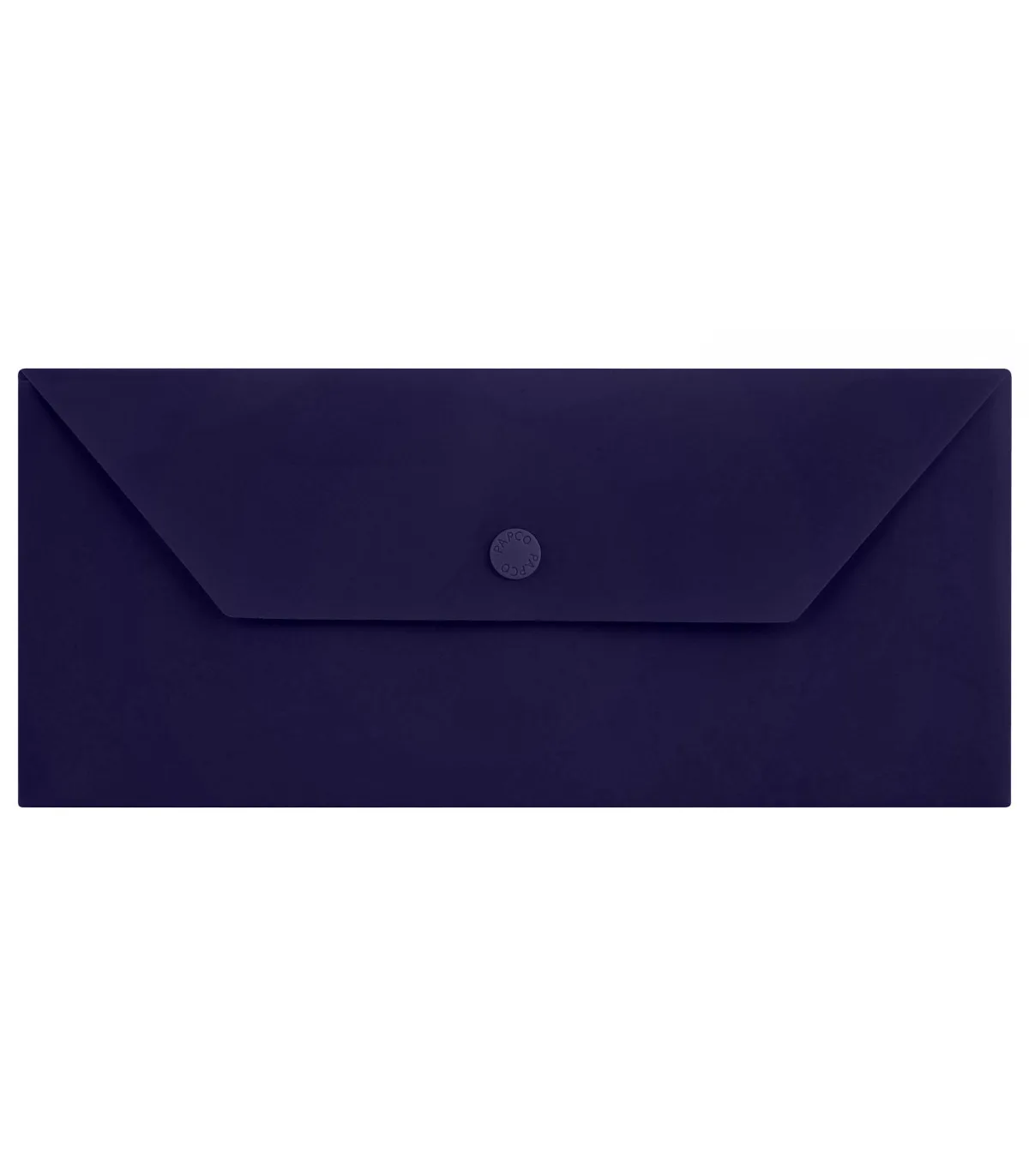 پاکت نامه دکمه دار PP بیزینس مات 10/2 × 23/5 cm بنفش متوسط پاپکو