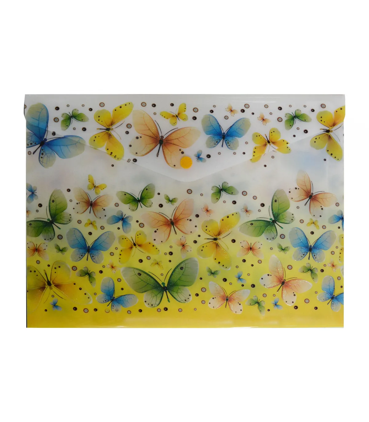 پاکت دکمه دار PP طرح دار A4 ss-024 پاپکو